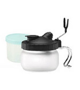 Cleaning pot for airbrush