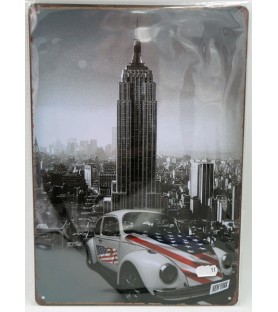 Plaque Métal Décorative...