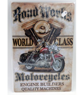 Plaque Métal Décorative...